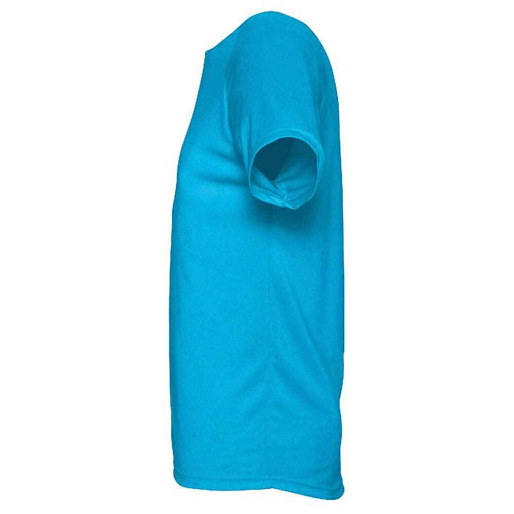 Tshirt SPORTY Homme (Turquoise Pâle) 3/4