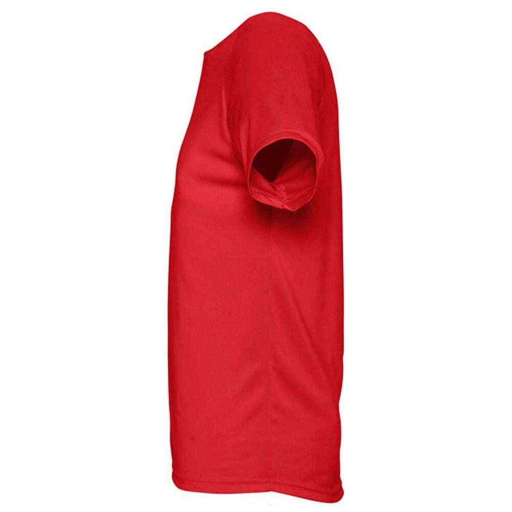 Tshirt SPORTY Homme (Rouge) 3/4