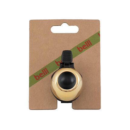 Fahrradklingel Messing Gummi, auf Karte