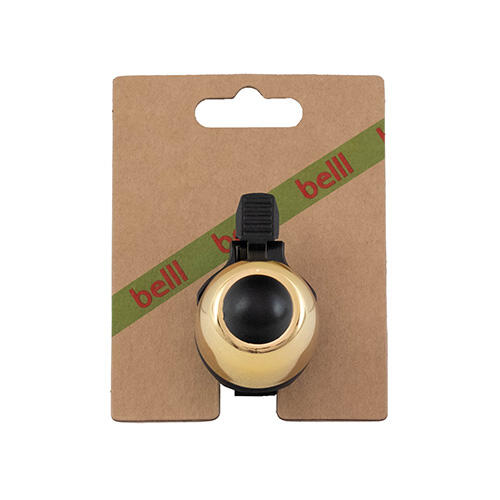 Fahrradklingel Messing Gummi, auf Karte