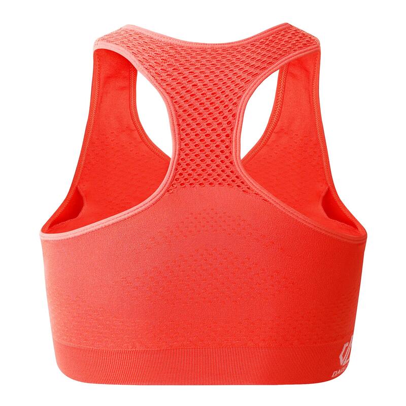 "Dont Sweat It II" SportBH für Damen Pfirsichblüte