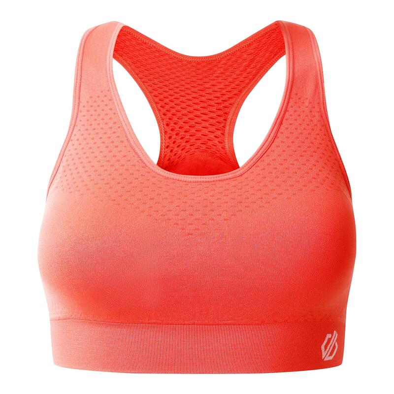 "Dont Sweat It II" SportBH für Damen Pfirsichblüte