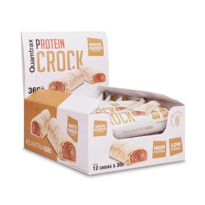 Pasteles De Proteínas - Crock De Proteínas (12x30g) - Chocolate Blanco