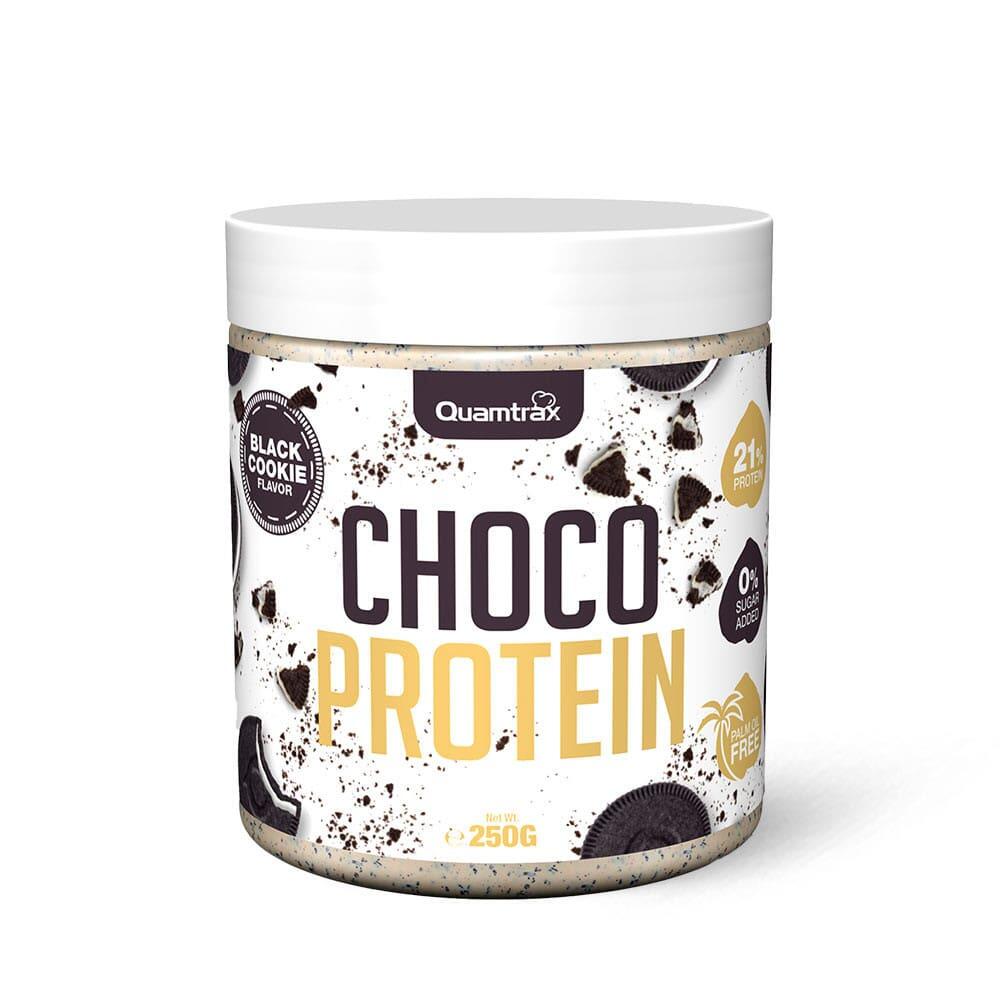 Quamtrax - Pâtes À Tartiner Protéinées | Choco Protein (250g) | Black Cookies - Isolat De Whey - Taille Unique - Decathlon