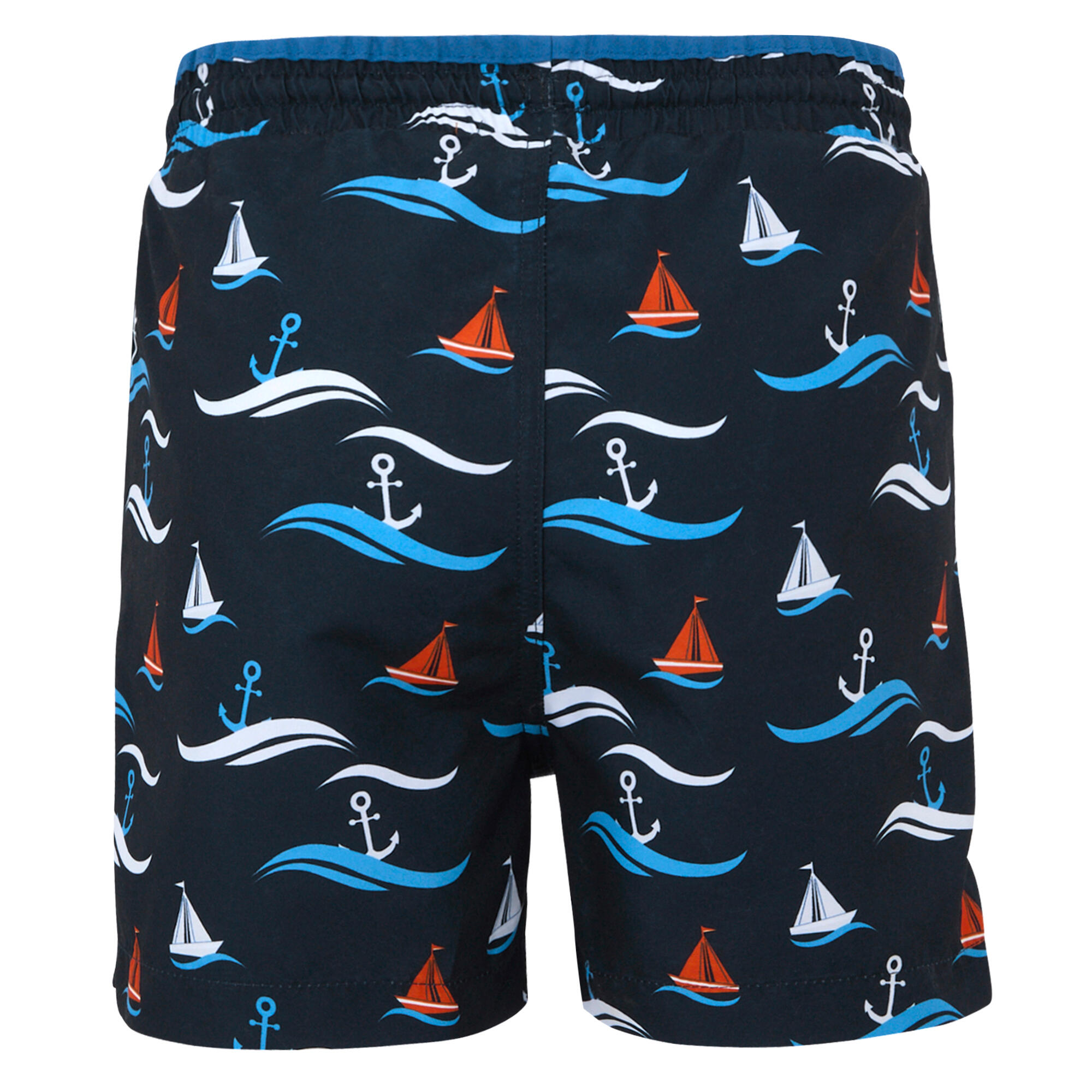 Jongens Skander III Boot Zwemshort (Marine) 2/5