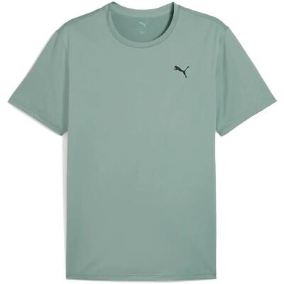 Heren puma ess solid cat tee groen