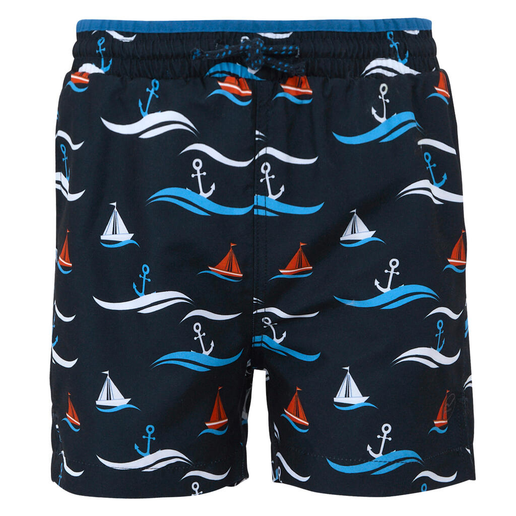 Boys Skander III Boat Swim Shorts (Navy)