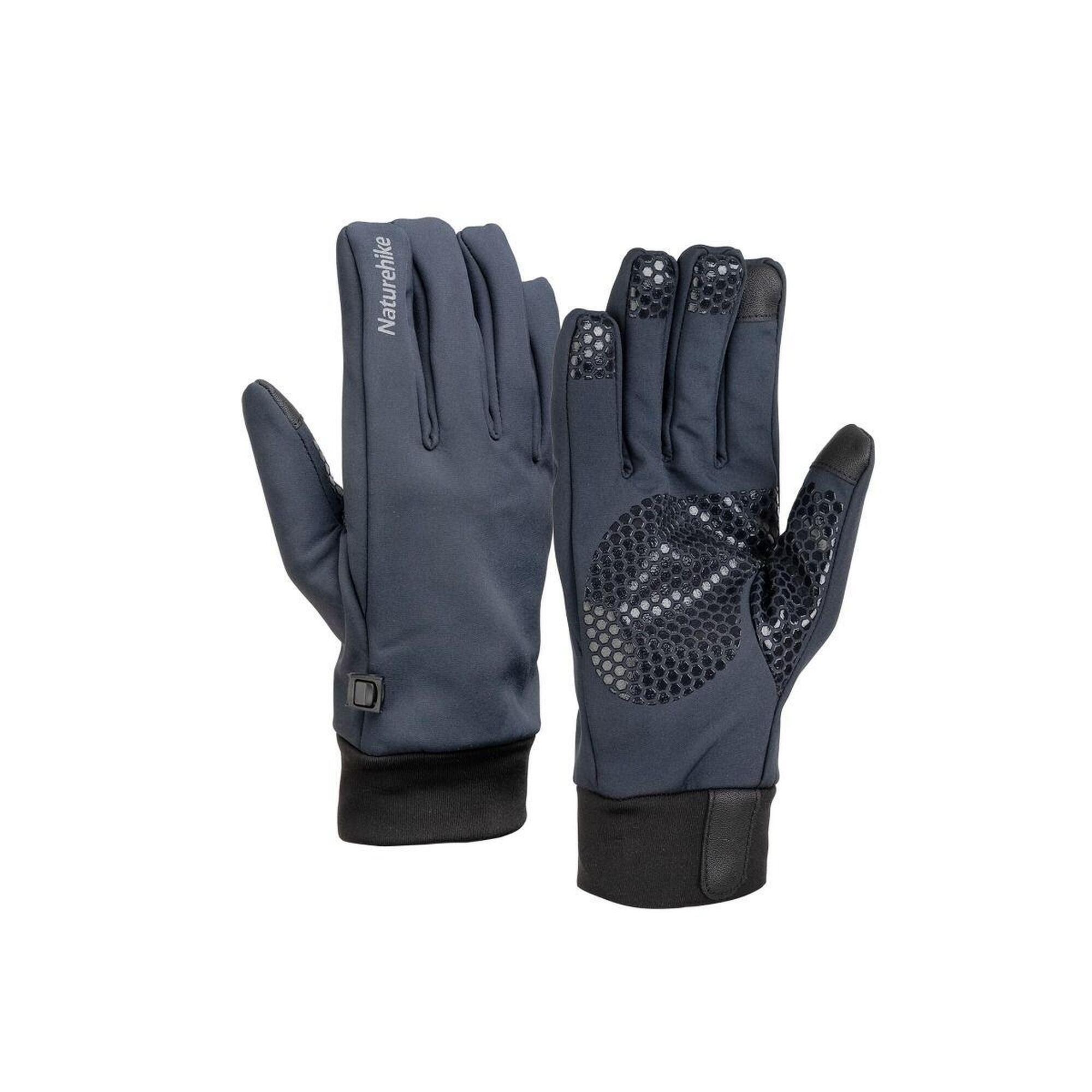 Rękawice Softshell Naturehike GL05 NH19S005-T niebieskie l
