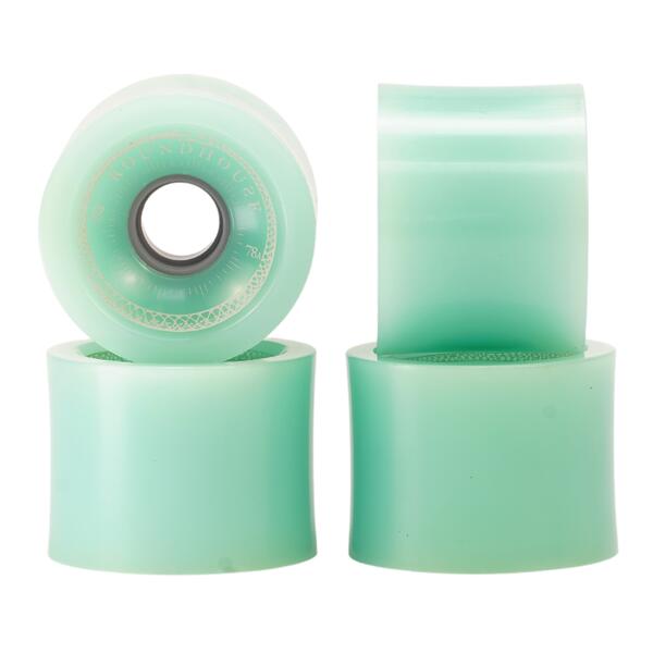 CARVER Ruote Skateboard | Roundhouse 69 X 52mm Concave | Colore Verde | Carver