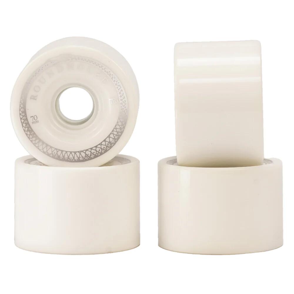 CARVER Rodas Skateboard | Roundhouse Mag Smoke 70mm/78a | Cor Shell White | Carver