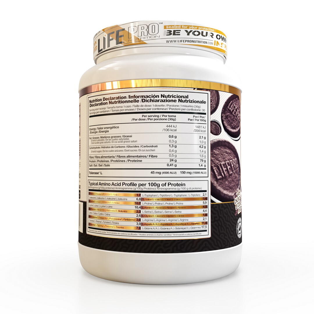 Whey isolate Gourmet Edition 900g Life Pro 2/6