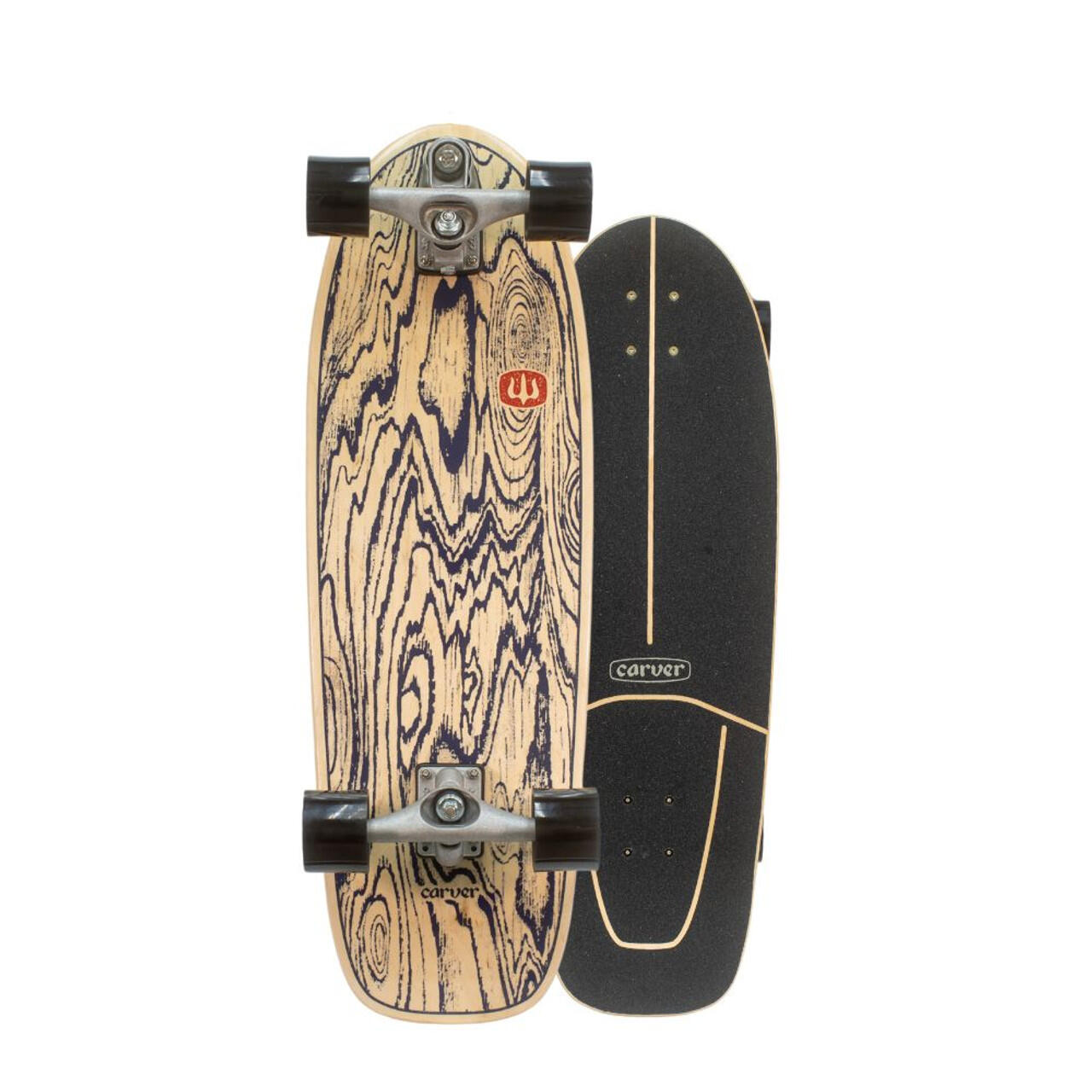 CARVER Surfskate-Skateboard | C7 Roh 31,25" Körnung | Größe 31,25" | Schnitzer