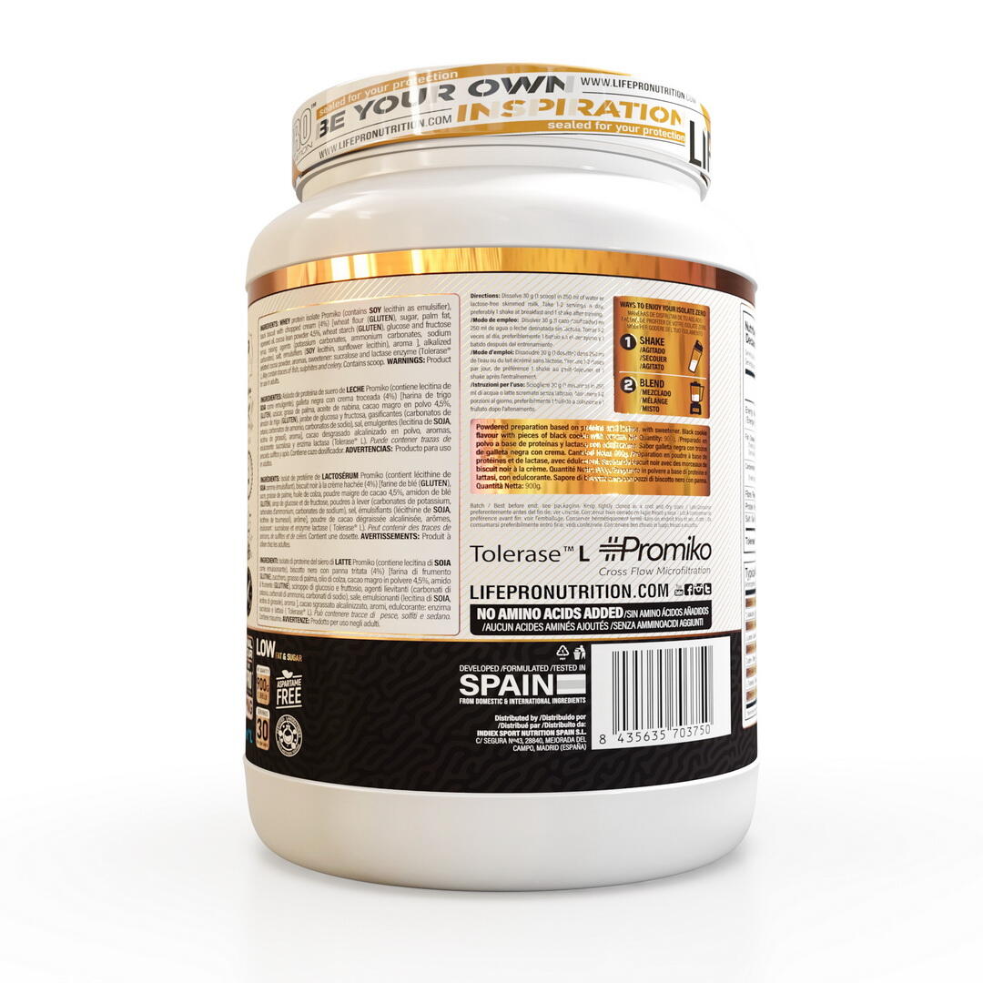 Whey isolate Gourmet Edition 900g Life Pro 3/6
