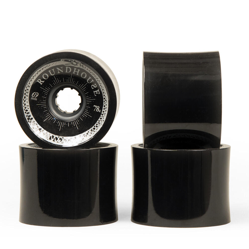 Skateboard Wheels - Roundhouse Concave Smoke - 69 mm 78a - Carver