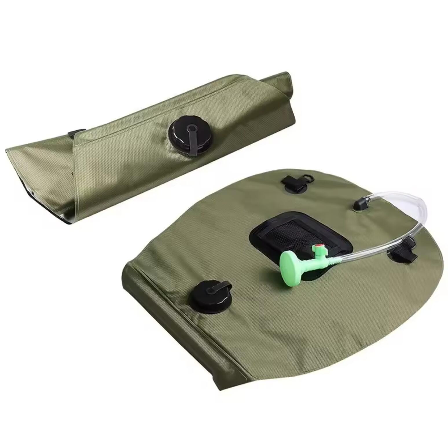 Bidone portatile per doccia Inuitz - 20 litri, riscaldato dal sole 2/5