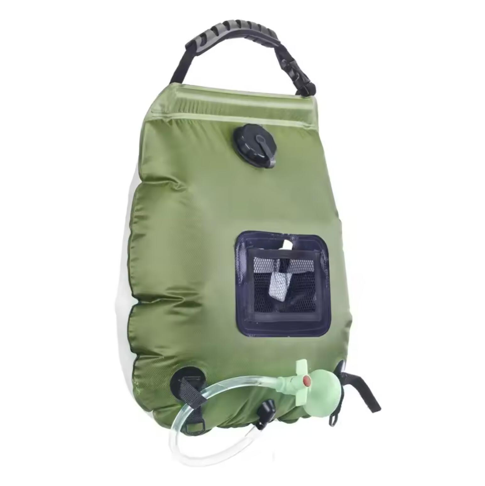 INUITZ Bidone portatile per doccia Inuitz - 20 litri, riscaldato dal sole
