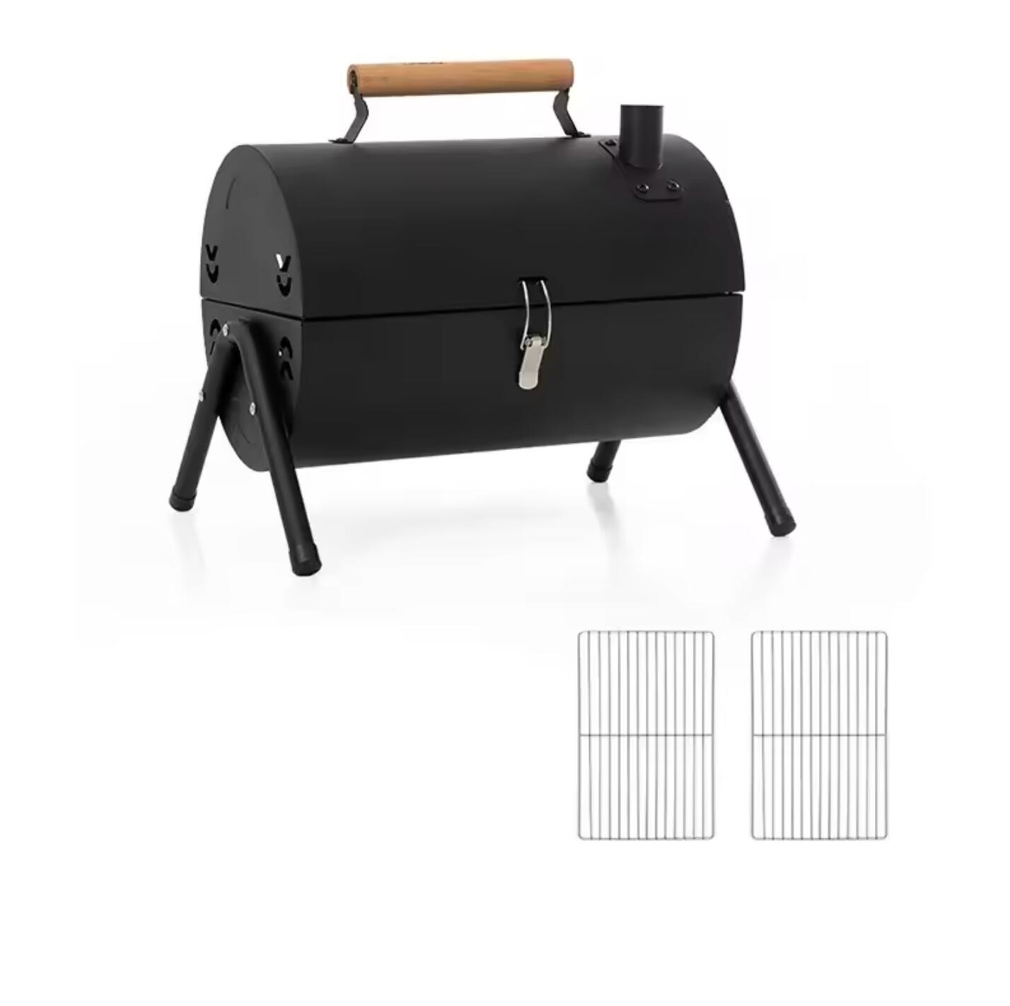 Barbacoa portátil estilo ahumador 2/5