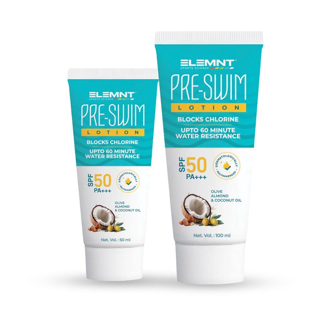 Pre-Swim Lotion SPF50 for Adults & Kids 150 ML (Pack of 2)