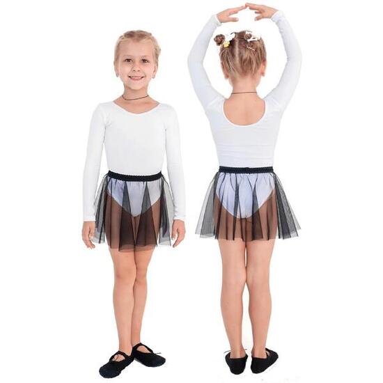 Rhythmischer Gymnastikrock aus Netzstoff INDIGO