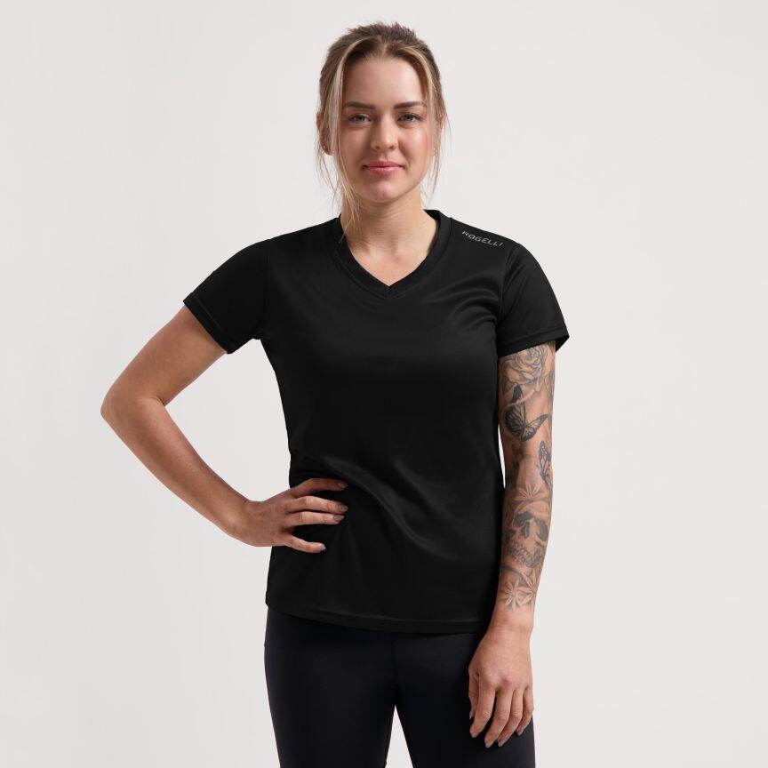 ROGELLI Hardloopshirt Ademend Sportshirt Korte Mouwen Dames