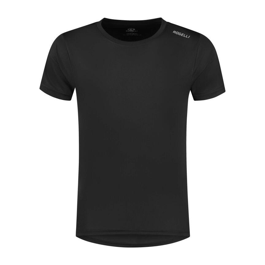 Hardloopshirt Korte Mouwen Heren T-Shirt Hardlopen Zwart 2/6