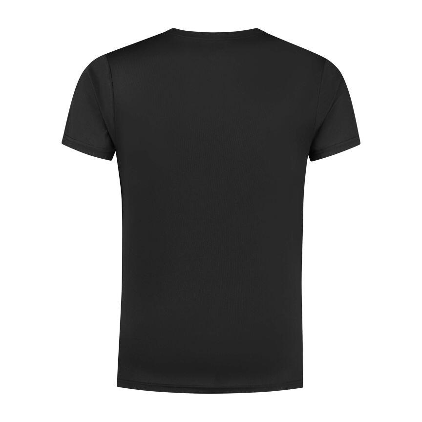 Hardloopshirt Korte Mouwen Heren T-Shirt Hardlopen Zwart 3/6