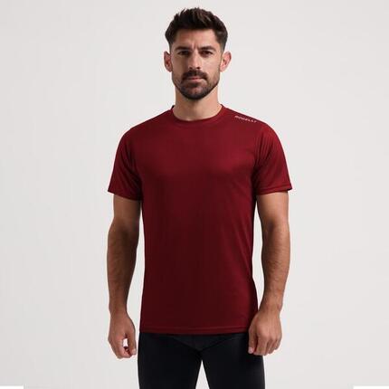 Laufshirt Kurzarm Herren Atmungsaktiv Sport-T-Shirt