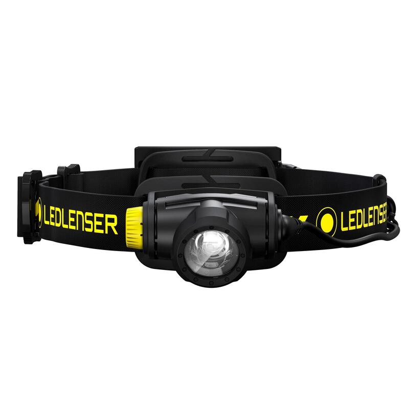 LANTERNA FRONTALA LED LENSER H5R WORK 500 LUMENI, REINCARCABILA