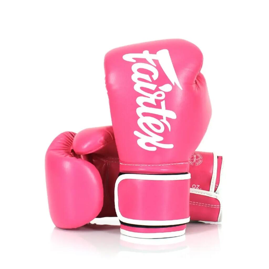 Boxing Gloves Fairtex BGV14 – Microfiber – Pink/White – 8 oz