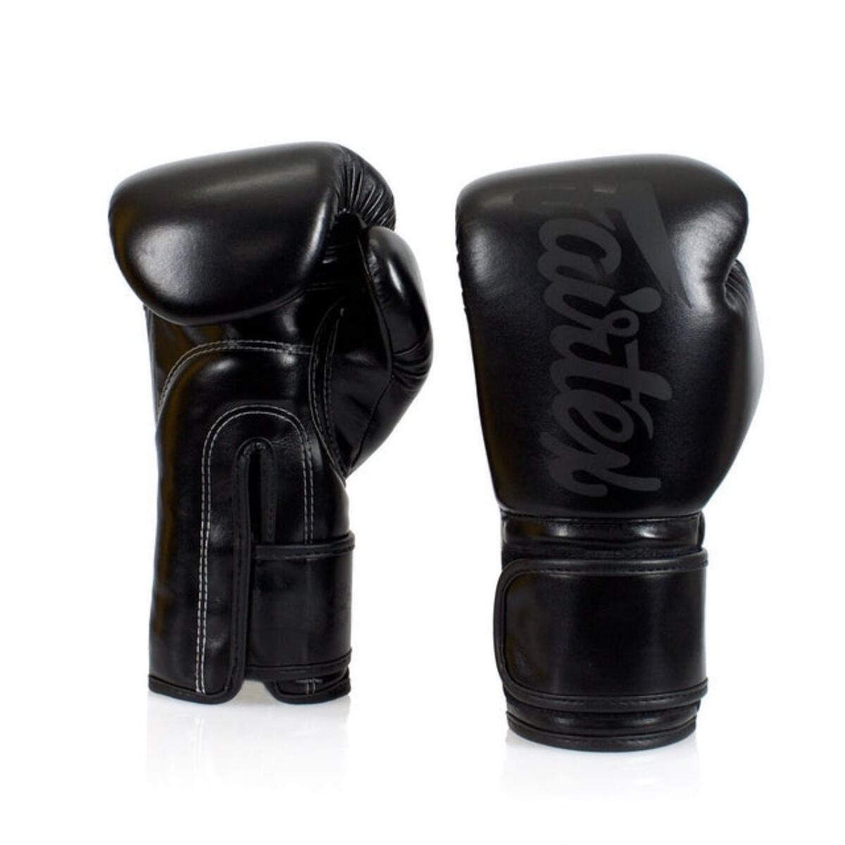 Guantoni da boxe Fairtex BGV14 – Microfibra – Bianco/Nero – 8 oz 2/2