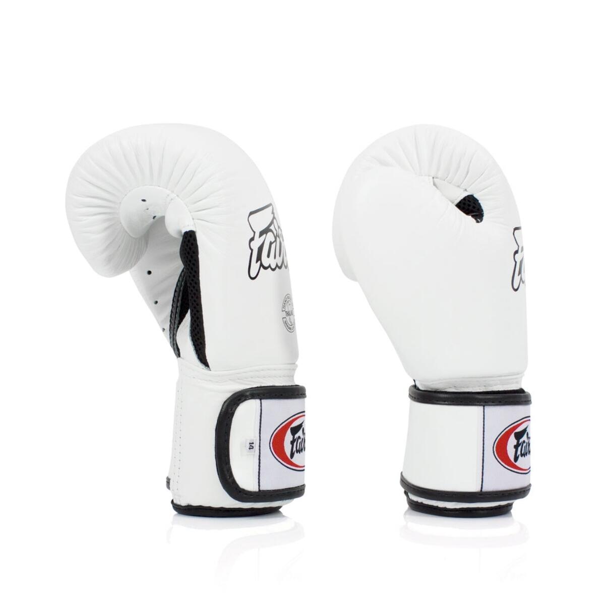 Boxing Gloves Fairtex BGV1 – Universal – White – 10 oz 4/4
