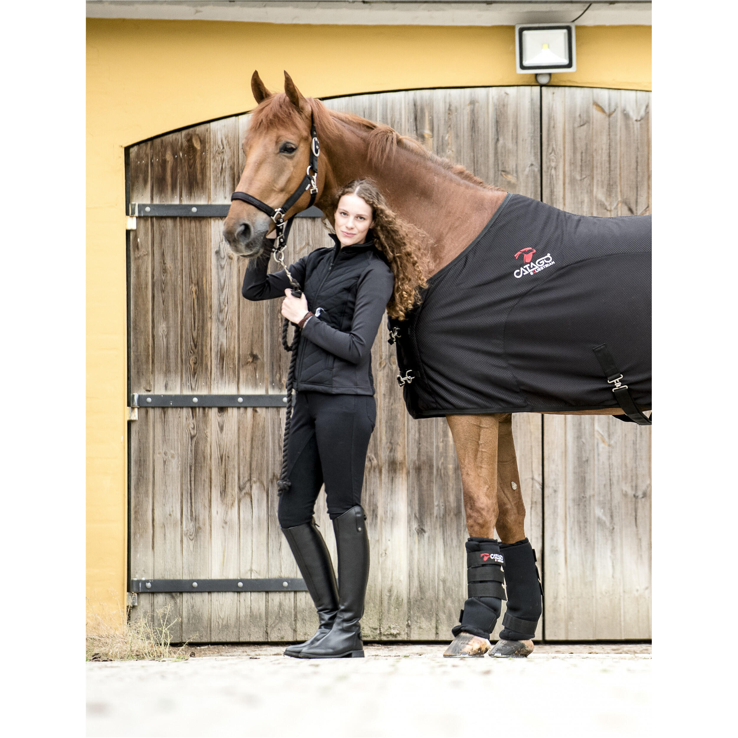 Manta polar para caballos Catago FIR-Tech 4/7