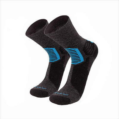 Alpaka Merino Wandersocken: CAMINO Gepolsterte Trekking Thermosocken Unisex.