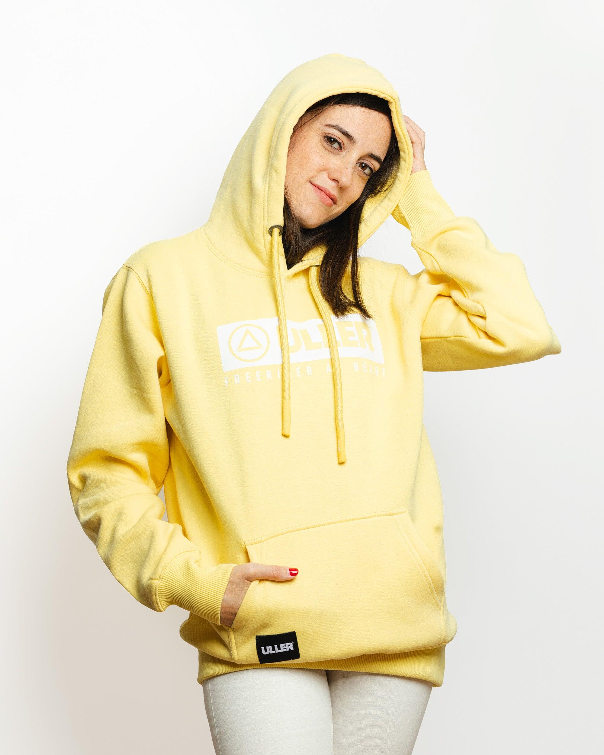 Sudadera con capucha adultos y niños The Indian Face Unisex Classic Amarilla 4/5
