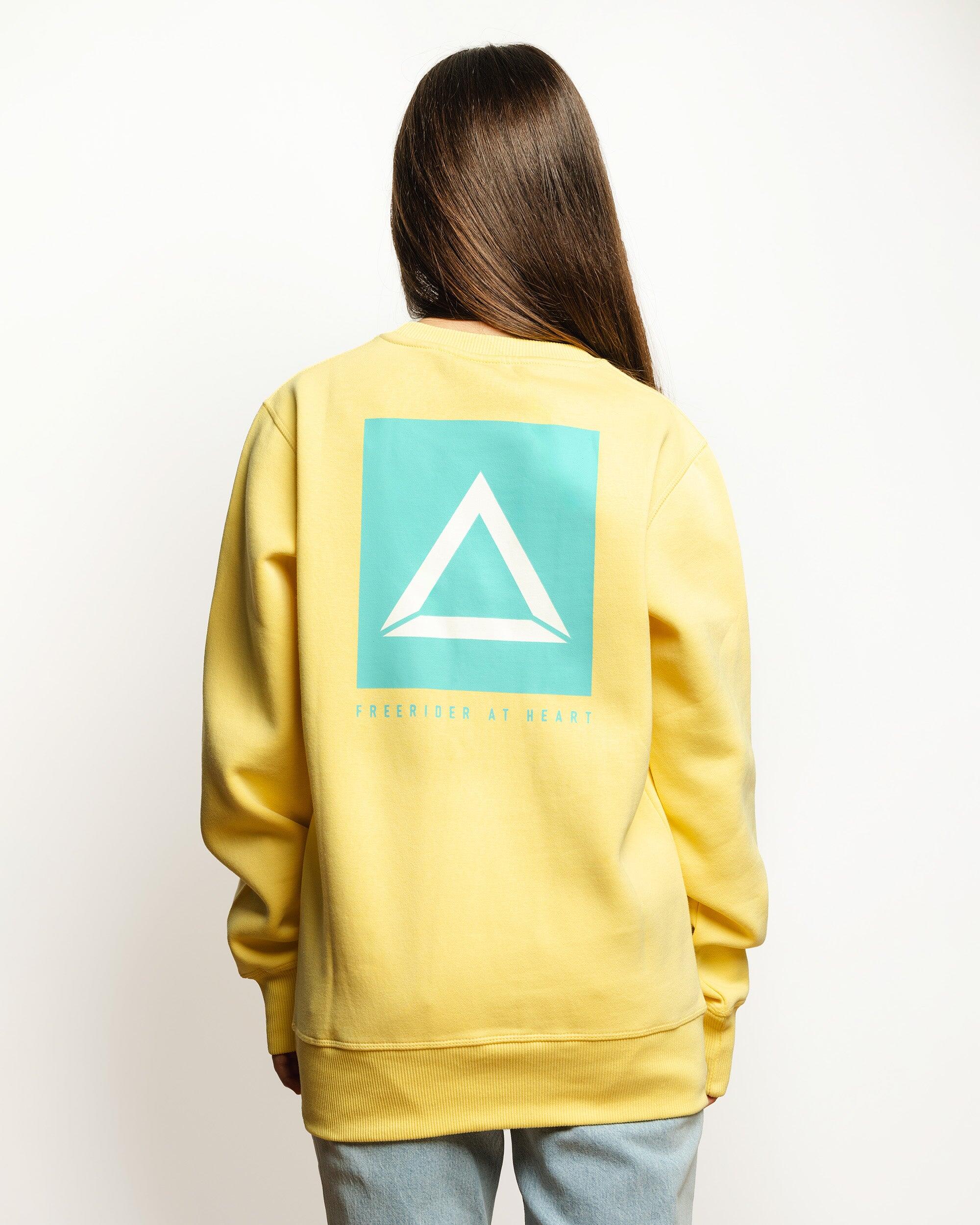 Sudadera dultos y niños The Indian Face Unisex Iconic Amarilla 5/5