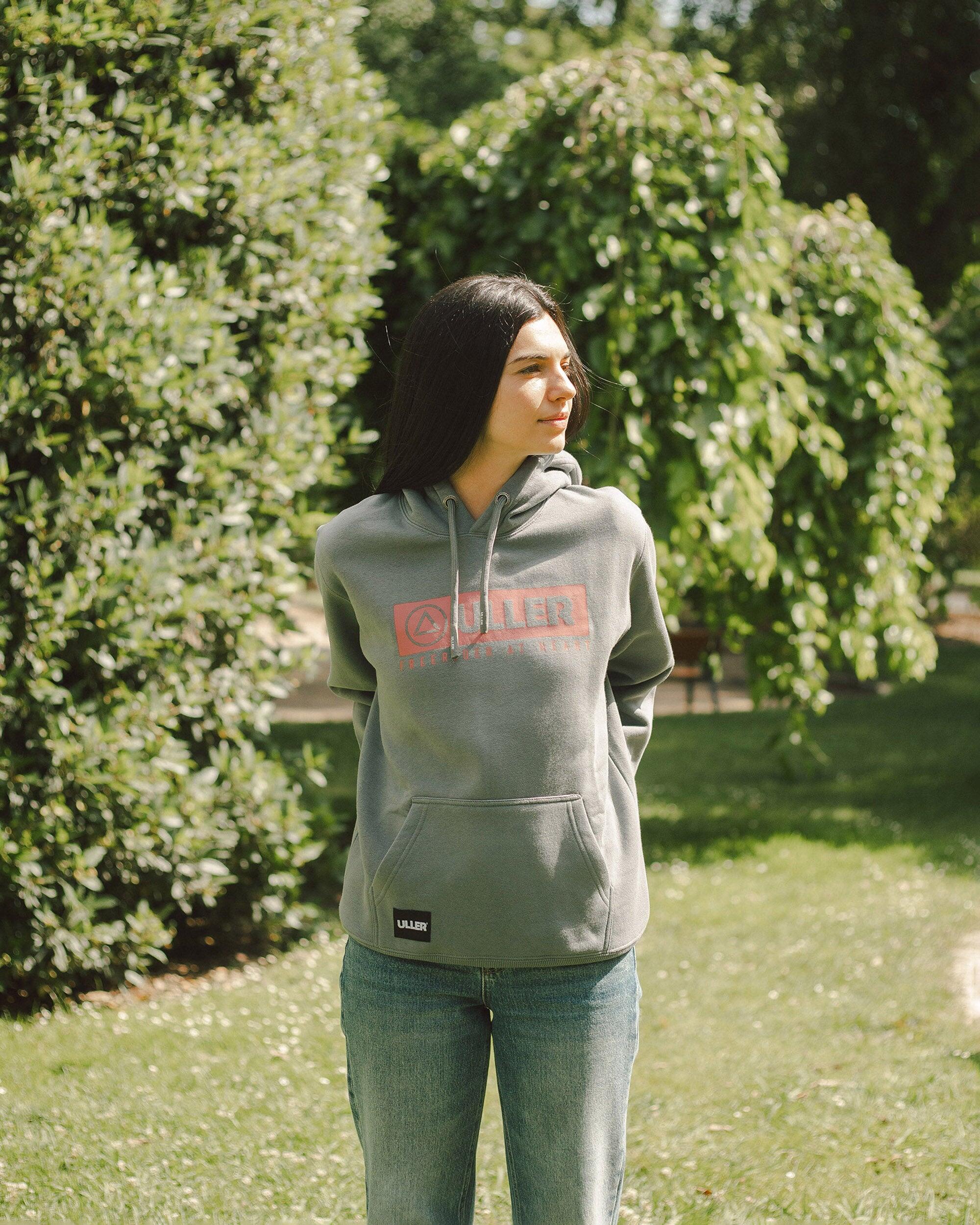 Sudadera con capucha adultos y niños The Indian Face Unisex Classic Gris 4/5
