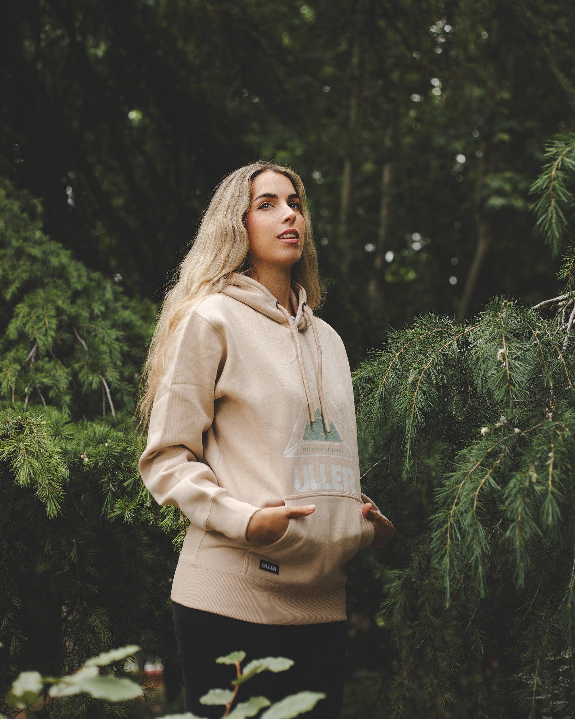 Sudadera con capucha adultos The Indian Face Unisex Rocky Beige 5/5