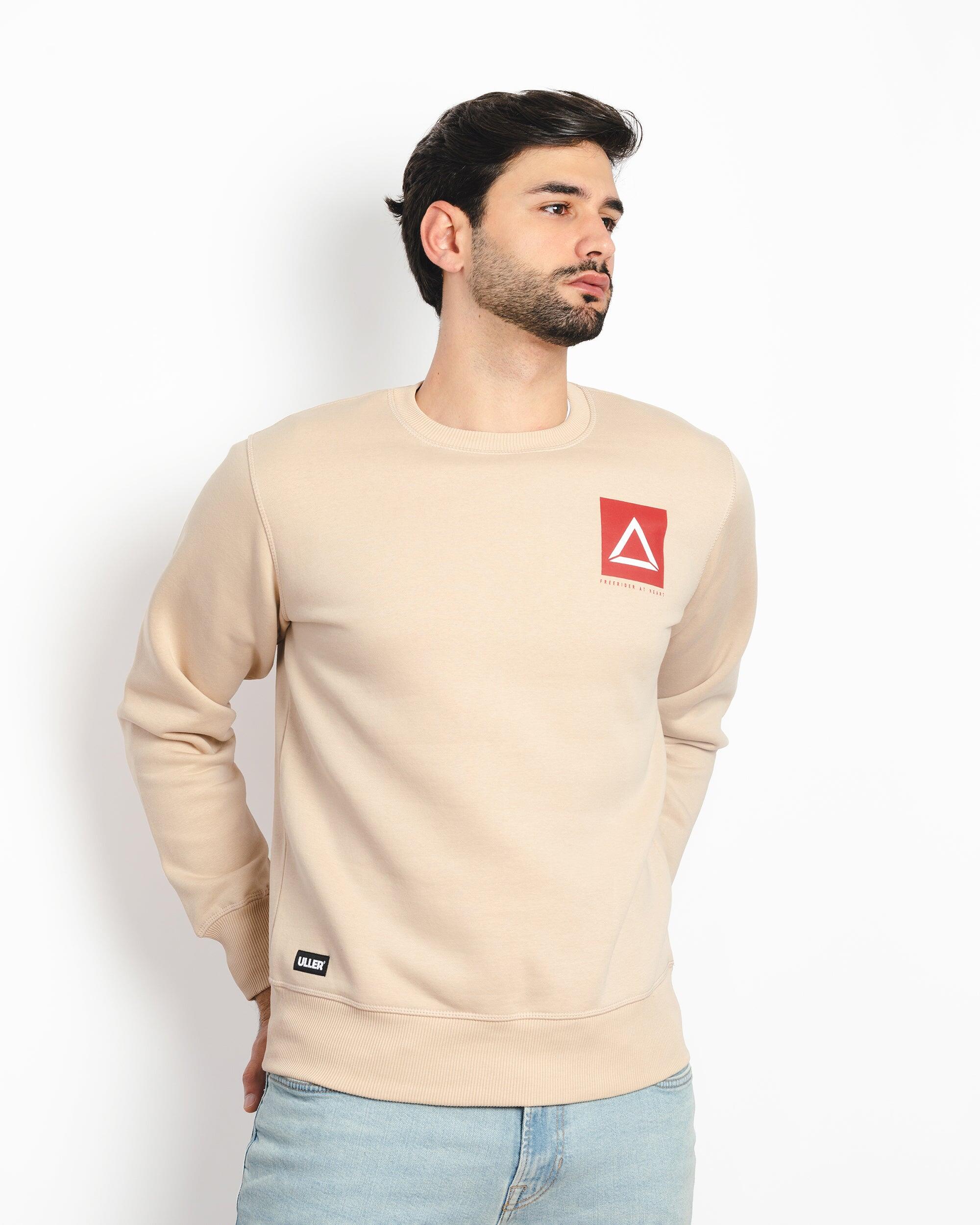 Sudadera adultos y niños The Indian Face Iconic Beige 4/5