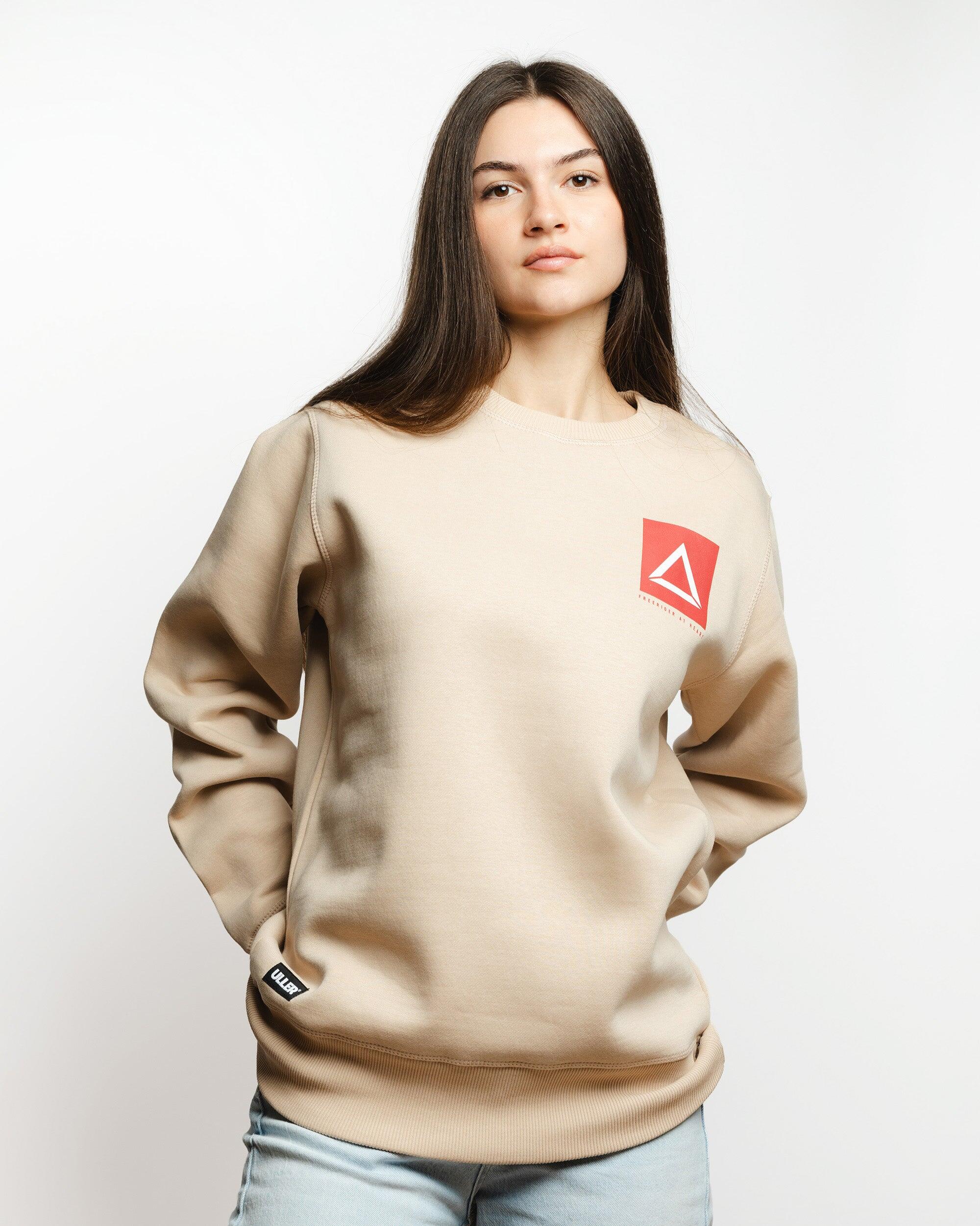 Sudadera adultos y niños The Indian Face Iconic Beige 5/5