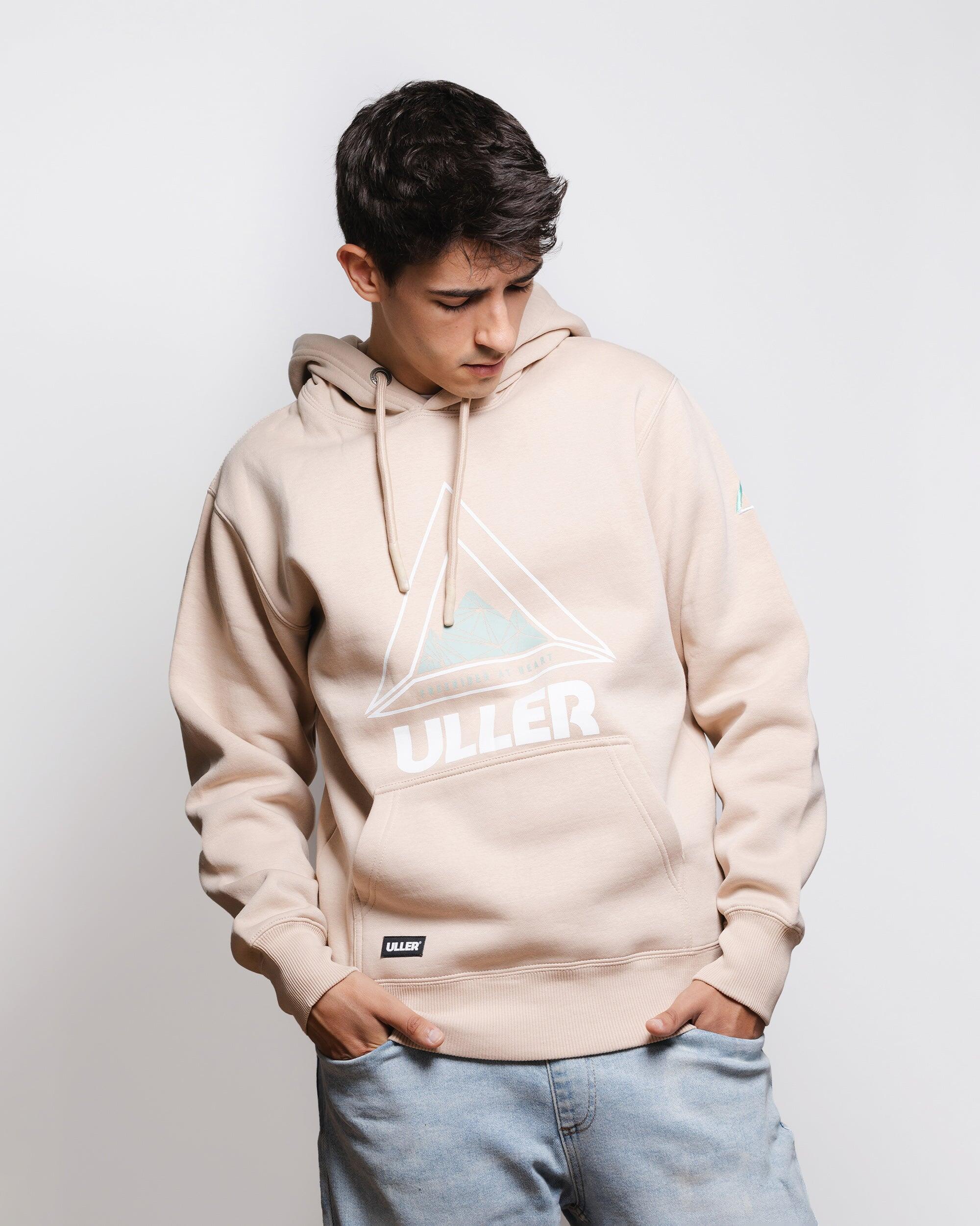 Sudadera con capucha adultos The Indian Face Unisex Rocky Beige 4/5