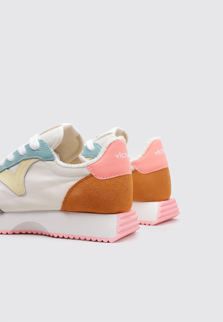 Chaussures Deportivas Mujer Victoria COSMOS SERRAJE MULTICOLOR & NYLON Orange 4/5