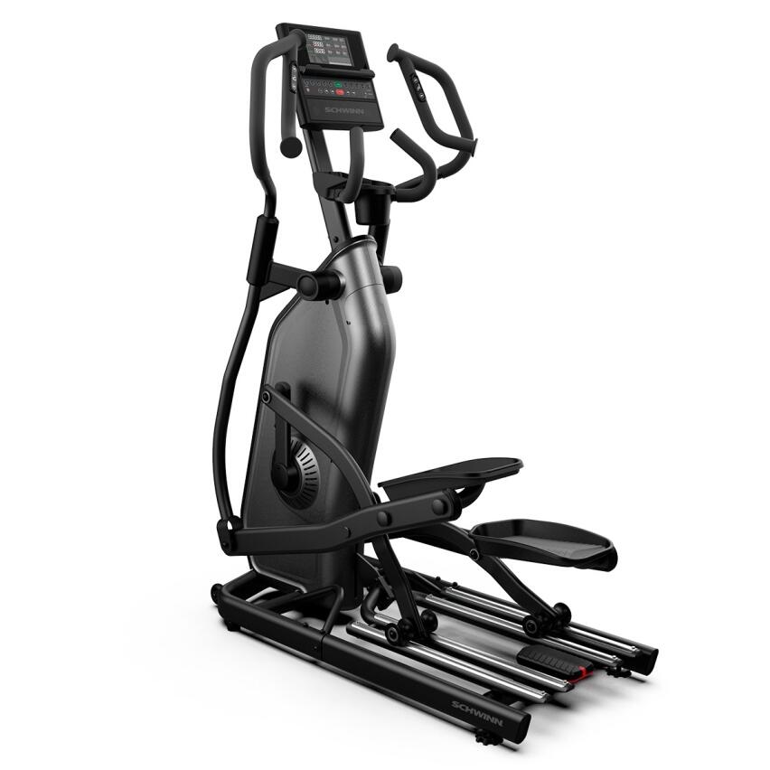 Eliptický trenažér 590E – sklon 15 %, 7" LCD, 25 úrovní odporu 3/7
