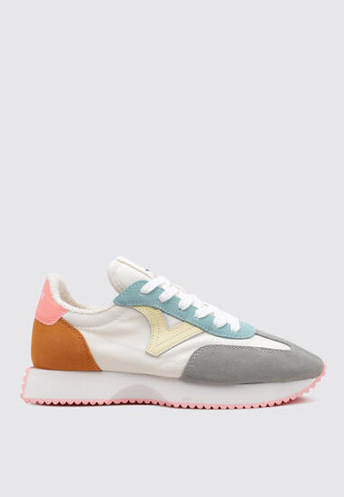 Chaussures Deportivas Mujer Victoria COSMOS SERRAJE MULTICOLOR & NYLON Orange