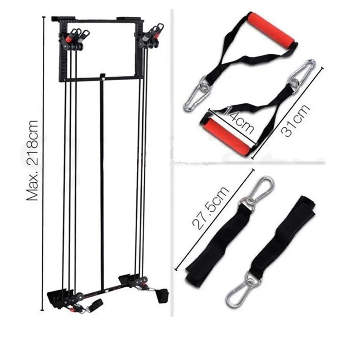 Pack Ginásio em Casa Compacto: Pilates Reformer + Estação Porta 4/13