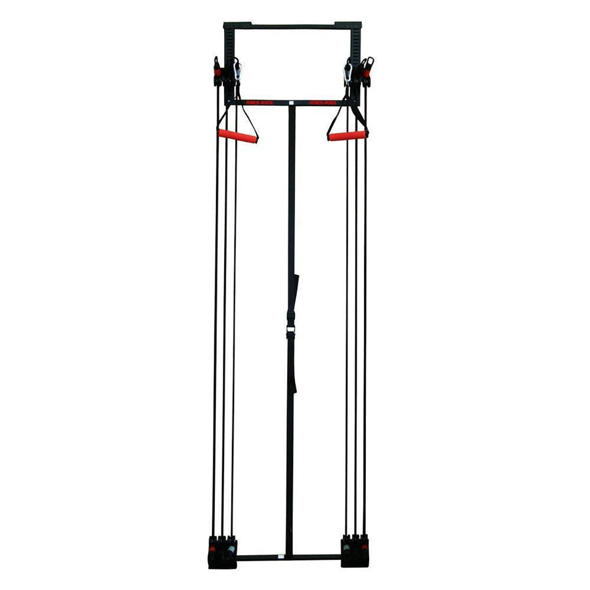 Multistation avec poulies élastiques. Résistance élevée. 200 types d'exercices 3/6