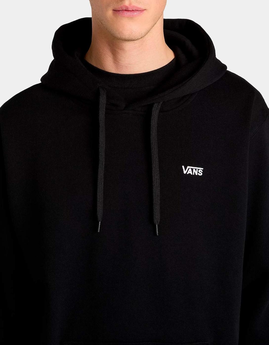 Felpe con cappuccio in pile per uomo Vans Left chest ii loose Nero. 5/7