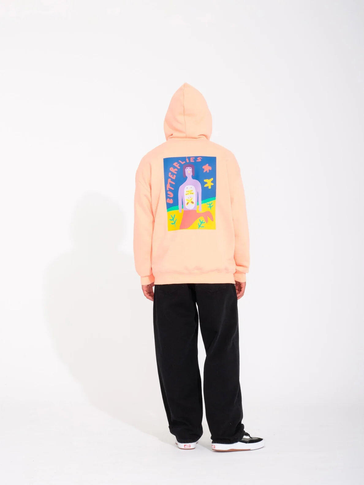 Sudadera - Skate - Unisex - Capucha - Salmon 4/4
