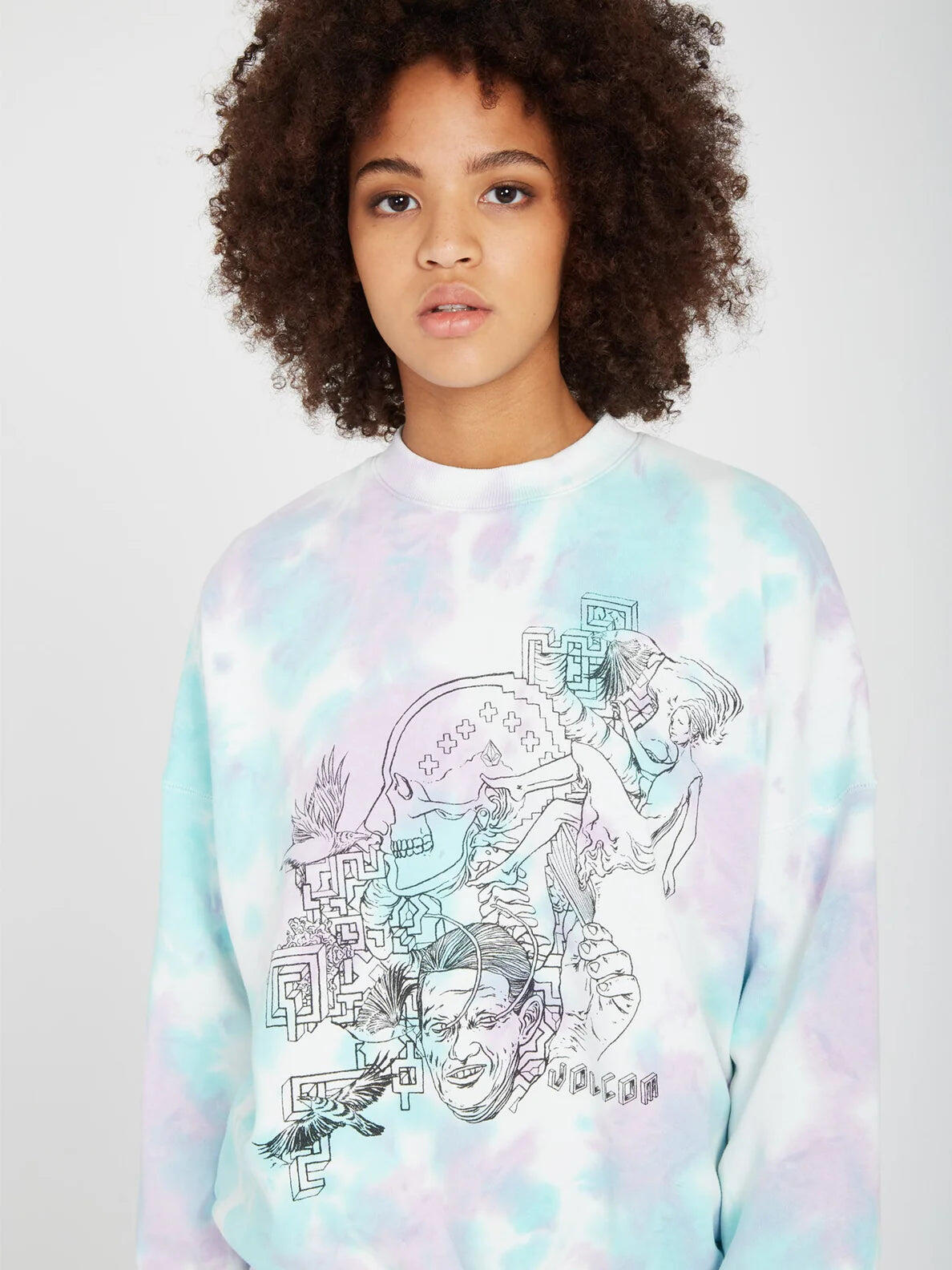 Volcom Merlin Murray damessport sweatshirt 3/4