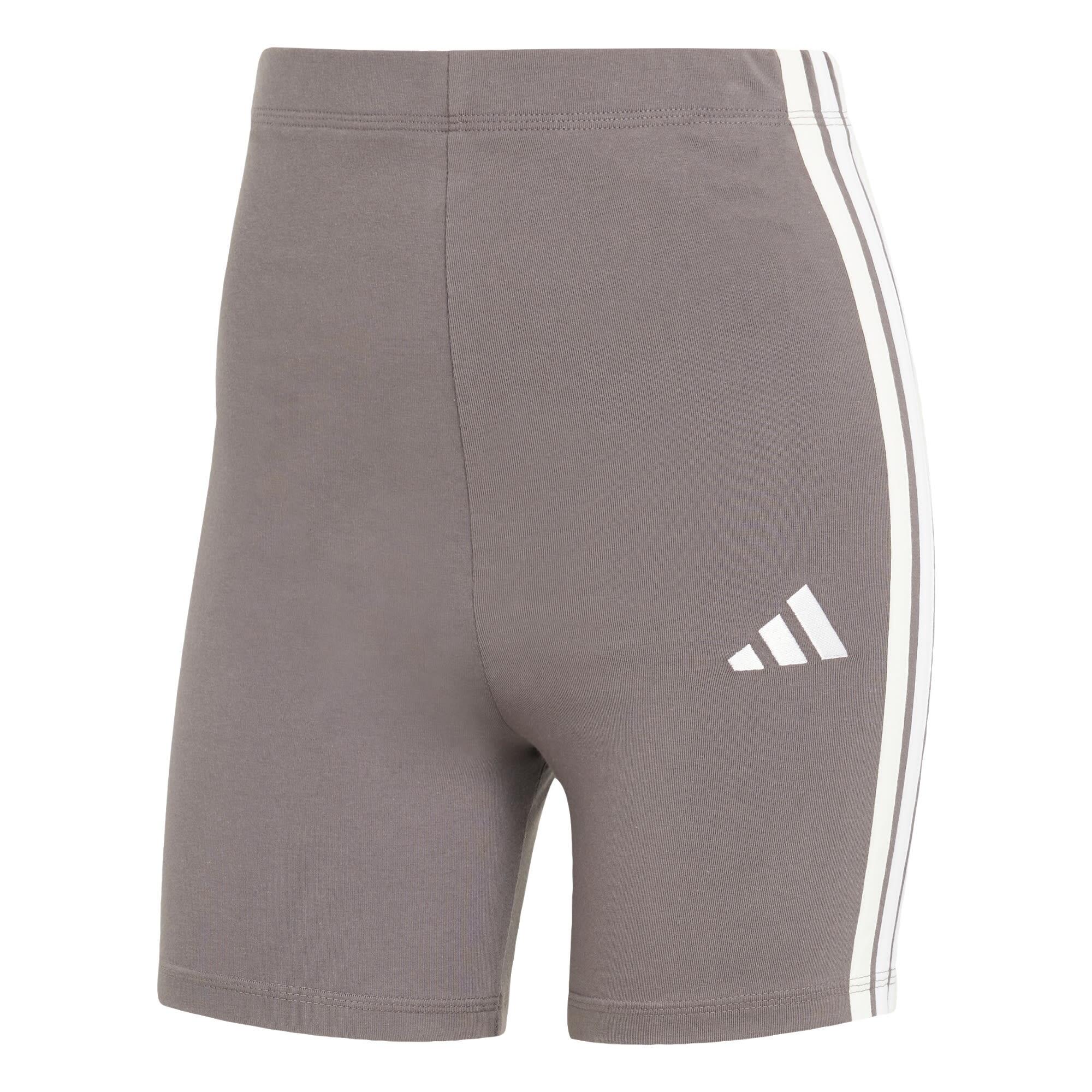 Essentials 3-Stripes High Waisted Biker Short 2/5