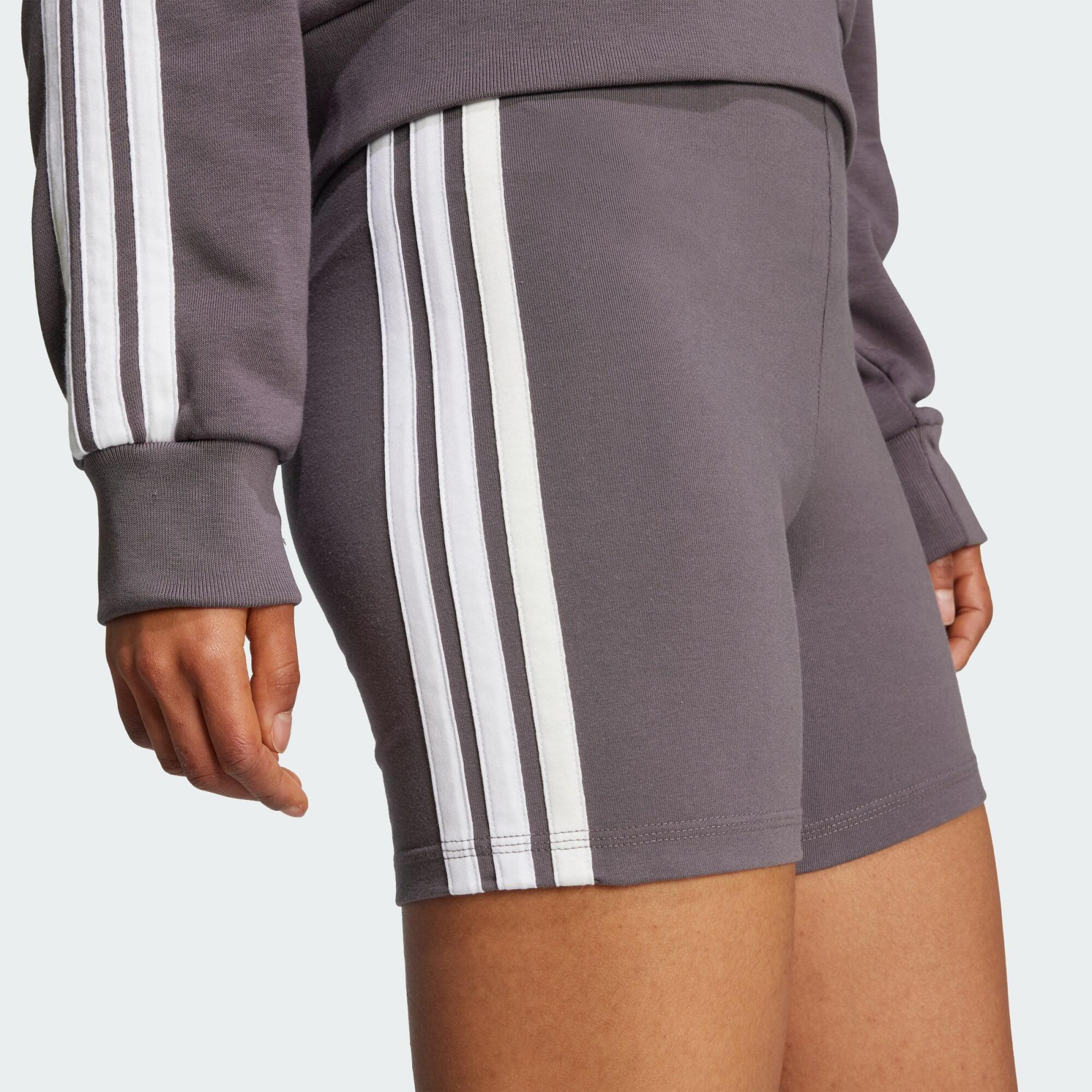 Essentials 3-Stripes High Waisted Biker Short 5/5